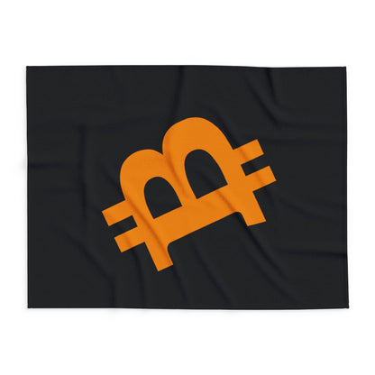 Bitcoin Fleece Blanket