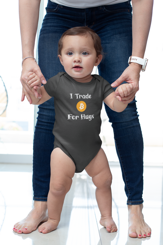 I Trade Bitcoin For Hugs Onesie