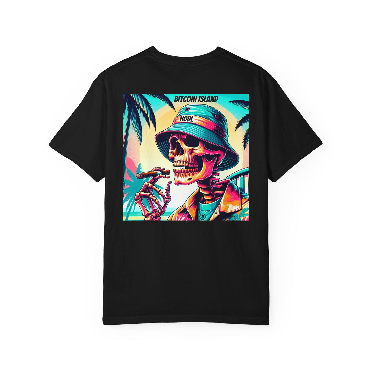 Bitcoin Island Skeleton Tee