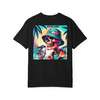 Bitcoin Island Skeleton Tee