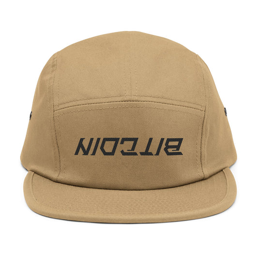 Inverse Bitcoin Black 5 Panel Cap