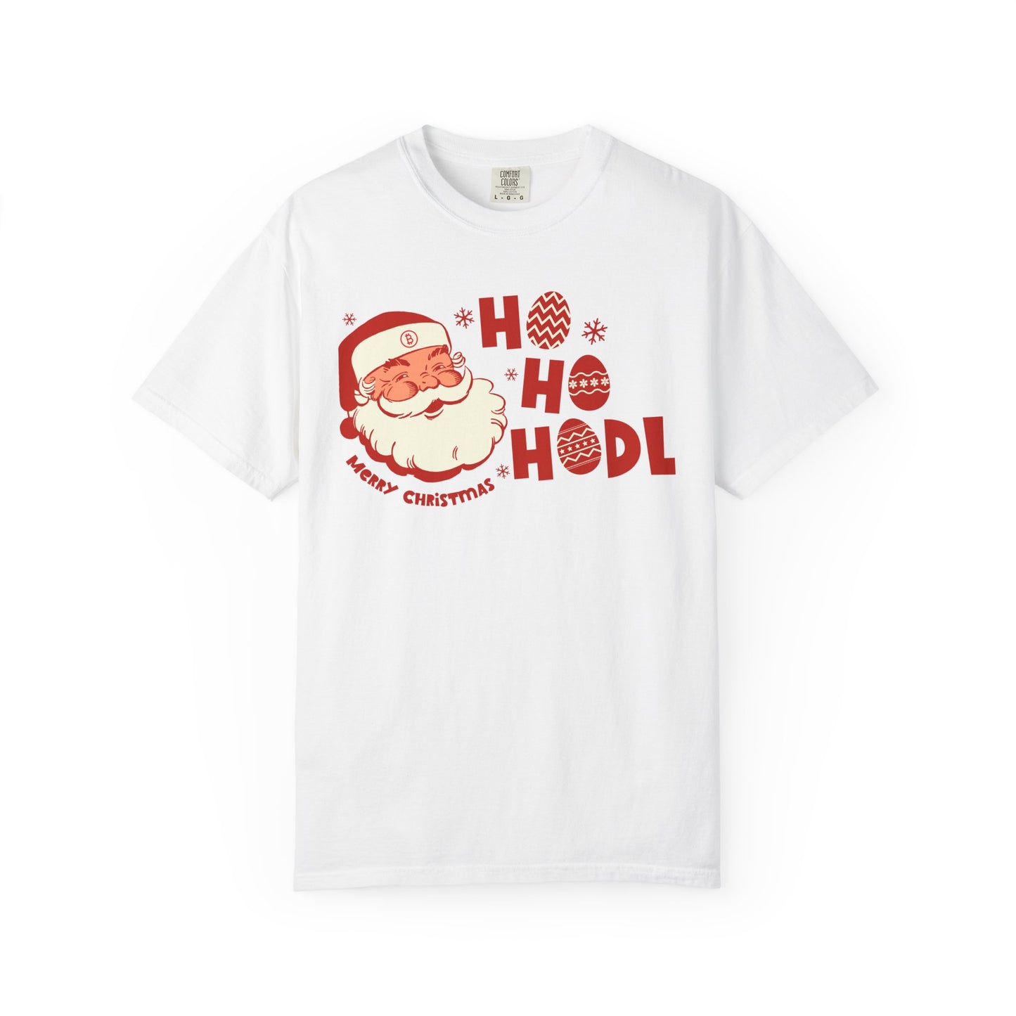 HO HO HODL Bitcoin Santa T-shirt
