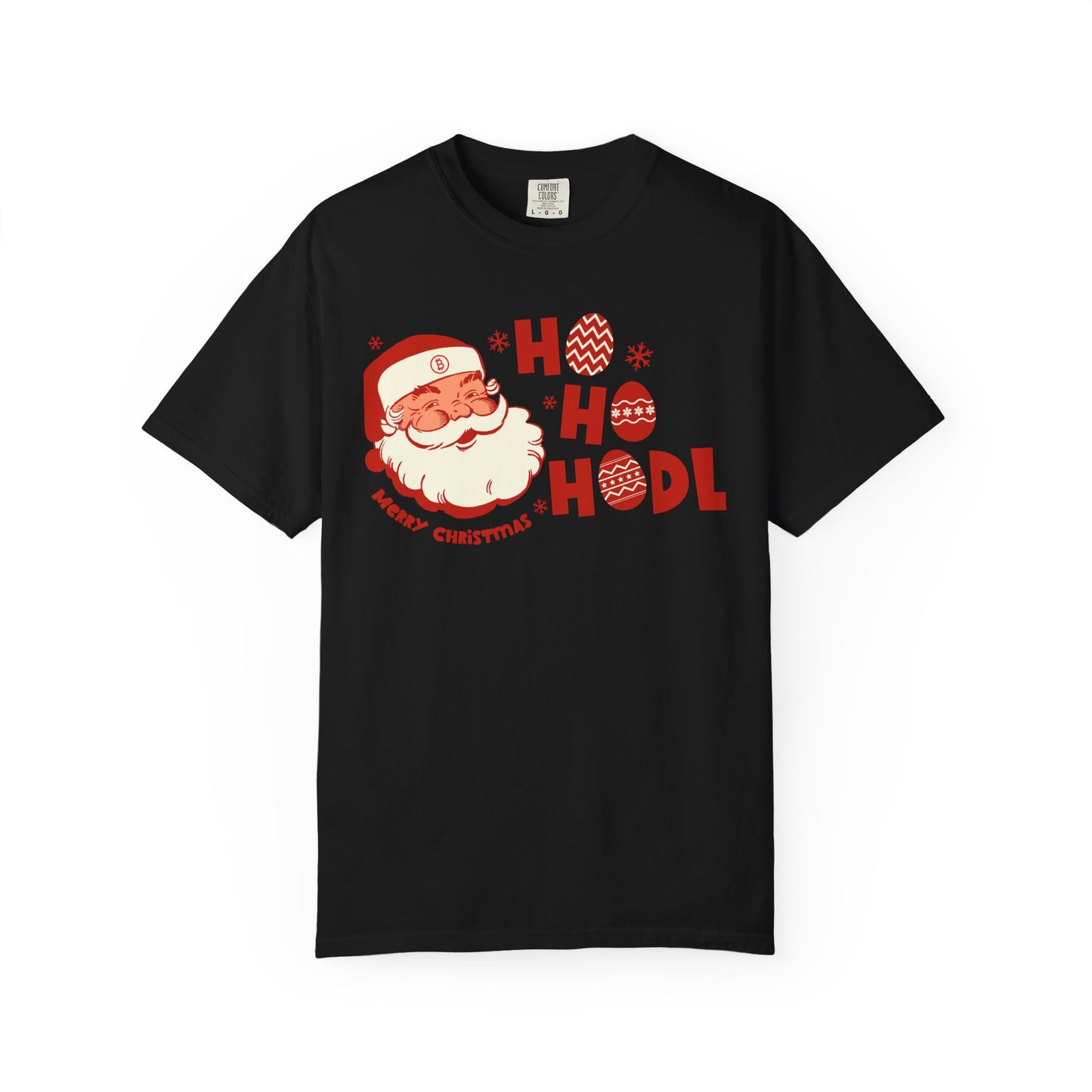 HO HO HODL Bitcoin Santa T-shirt