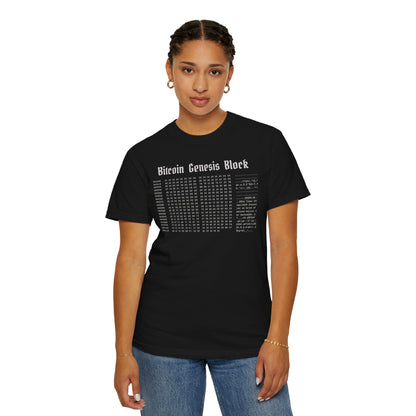 Bitcoin Genesis Block T-shirt
