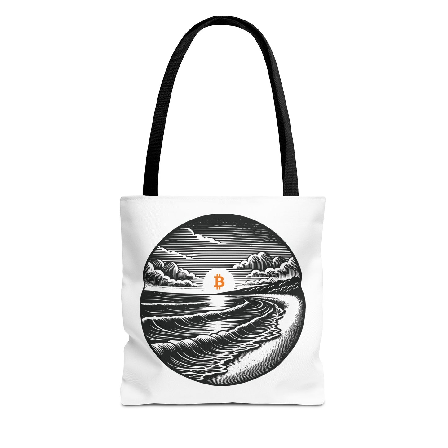 Bitcoin Island Durable Canvas Bag
