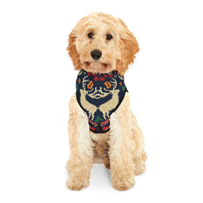 Bitcoin Ugly Sweater Santa Pet Hoodie Festive Party Events