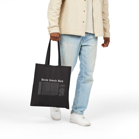 Bitcoin Genesis Block Tote Bag