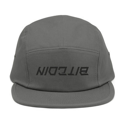 Inverse Bitcoin Black 5 Panel Cap