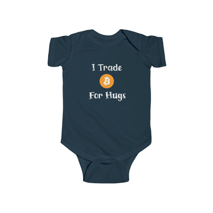 I Trade Bitcoin For Hugs Onesie