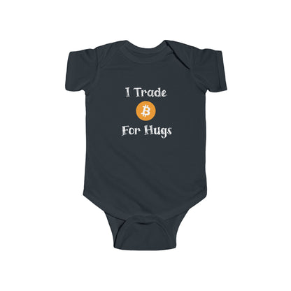 I Trade Bitcoin For Hugs Onesie