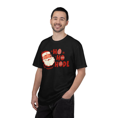 HO HO HODL Bitcoin Santa T-shirt