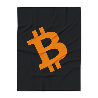 Bitcoin Fleece Blanket