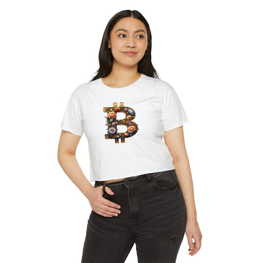 BTC Floral Logo Women's Crop Top
