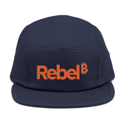 Rebel Bitcoin Cap Orange