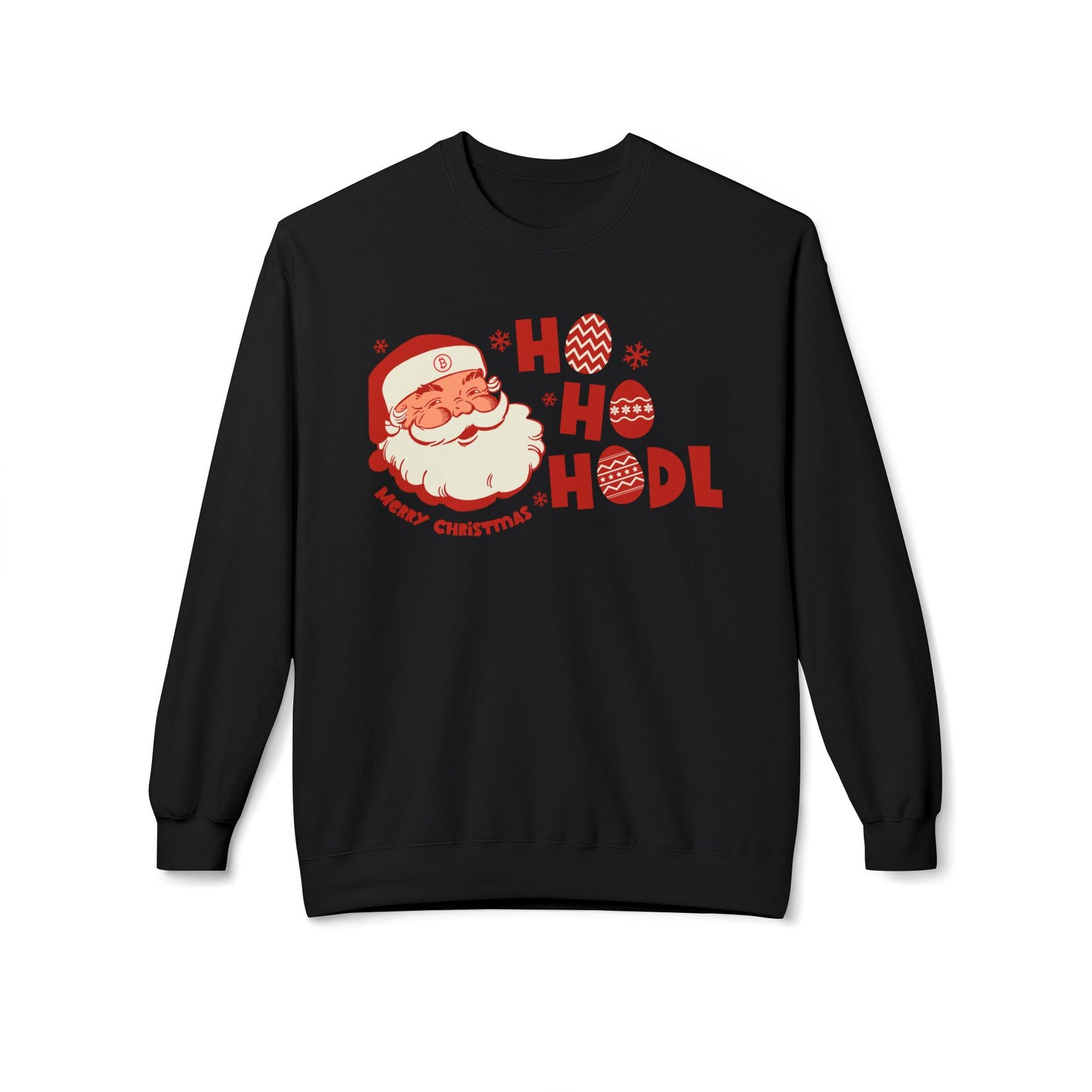 HO HO HODL Bitcoin Santa Sweatshirt
