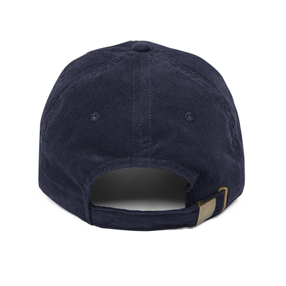 Vires In Numeris Embroidered Corduroy Cap