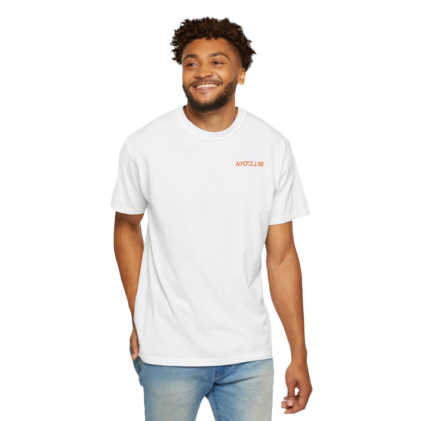 Inverse Bitcoin Orange Small Tee
