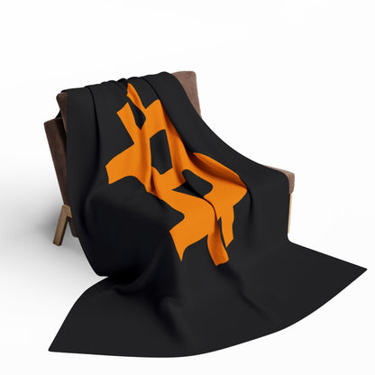 Bitcoin Fleece Blanket