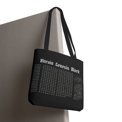 Bitcoin Genesis Block Tote Bag
