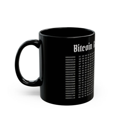 Bitcoin Genesis Block Mug