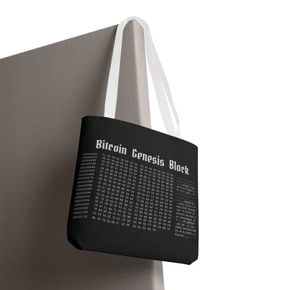 Bitcoin Genesis Block Tote Bag