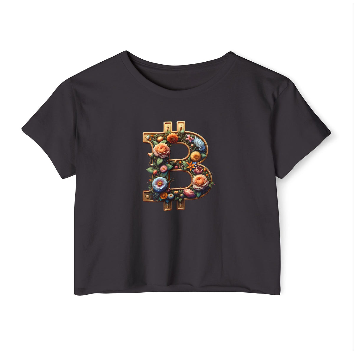 BTC Floral Logo Women's Crop Top