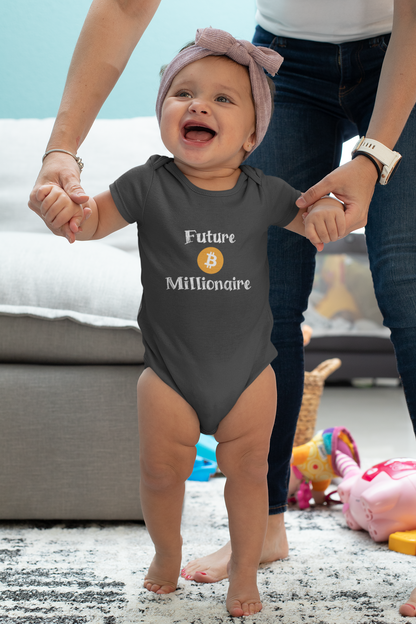 Future Bitcoin Millionaire Onesie
